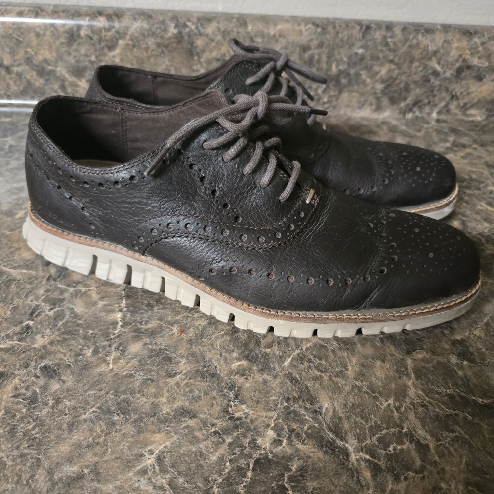 Cole Haan Men's ZERØGRAND Remastered Wingtip Oxford Shoes Style C25273 Size 9.5